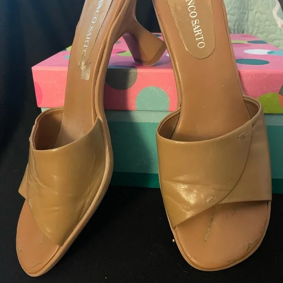 Franco Sarto Women’s Heel Sandal - Picture 1 of 5